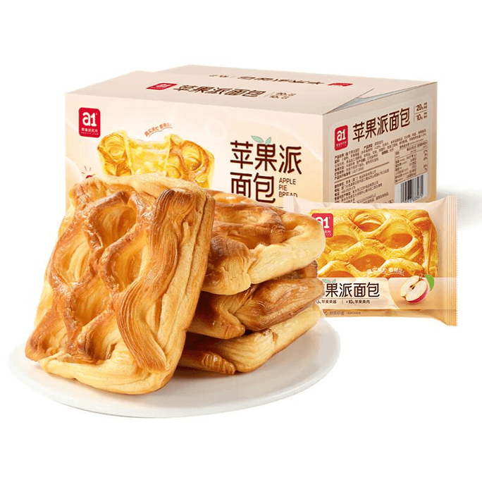 【中国直邮】 A1 中国 a1苹果派面包420g (新品)