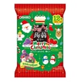【日本直邮】日本ORIHIRO 低卡蒟蒻果冻  2021年圣诞节限定 葡萄+草莓味 各6枚共12枚装