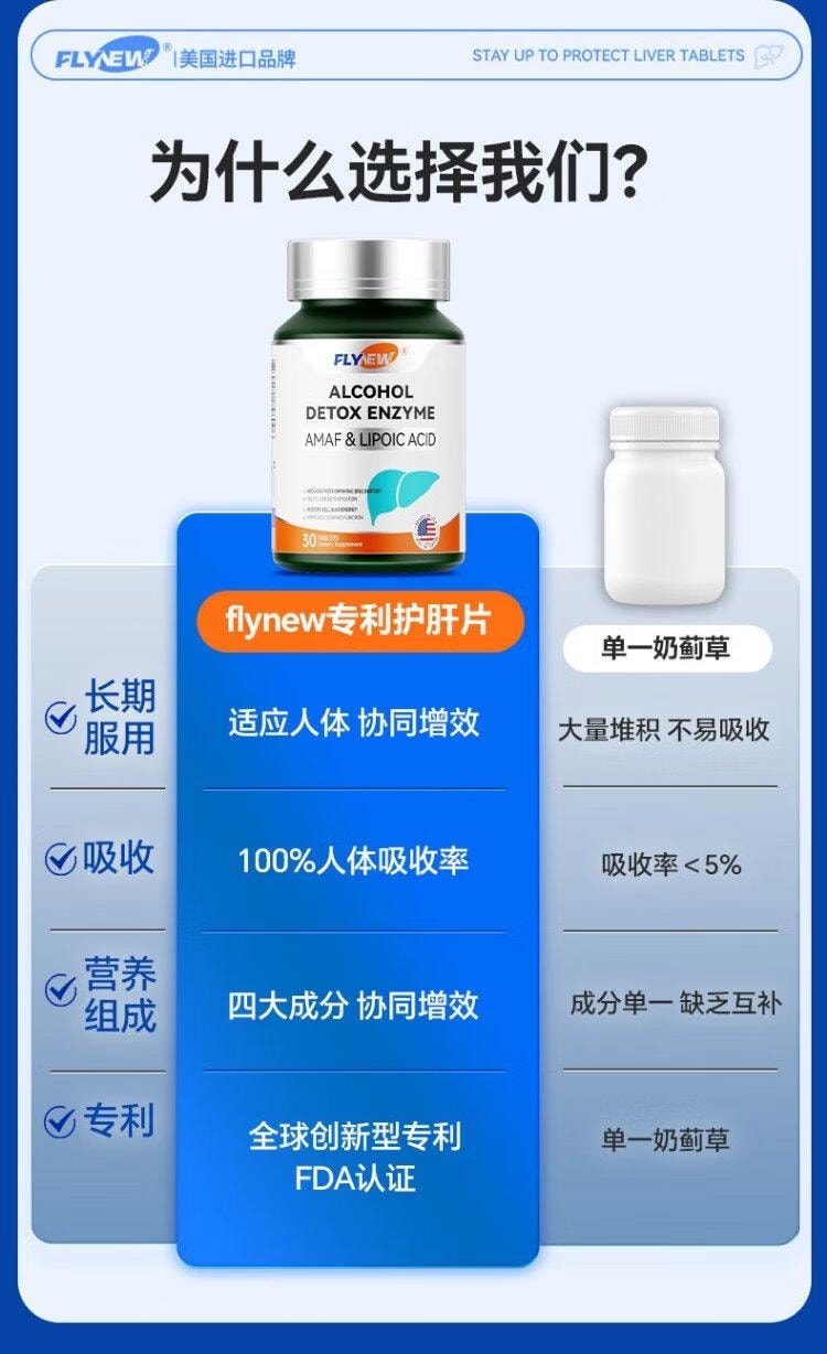 ALCOHOL DETOX ENZYME 30tablets 1 bottle