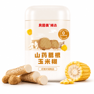 Beiinmei Ge Gen Yam Corn Paste Corn Soup Monkey Head Mushroom Meal Replacement Full And Low Fat [Ingredients Clean] Yam Ge Gen Corn Paste 1 Can (500g)