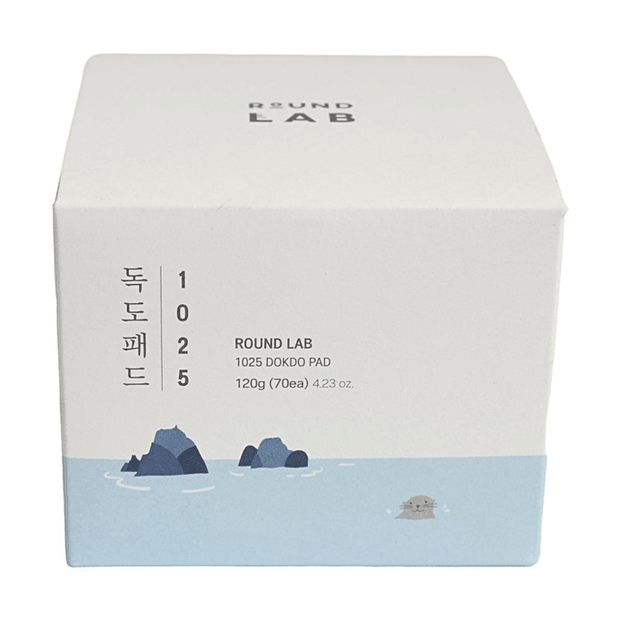 1025 독도 패드 4.23oz【순한 각질 제거】【수분 공급 및 보습】