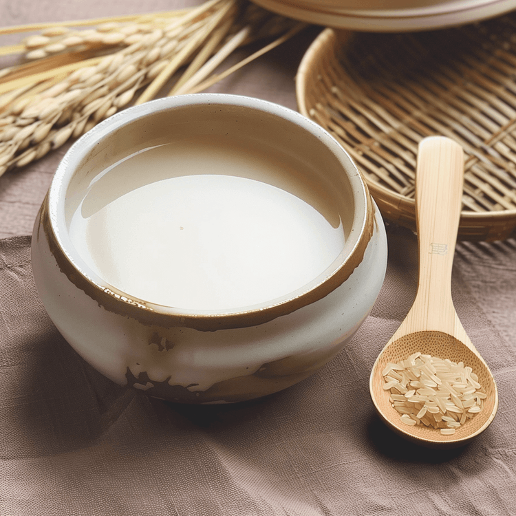 Whole grain brown rice It is Korean traditional liquour homemade SSAL KKOT...