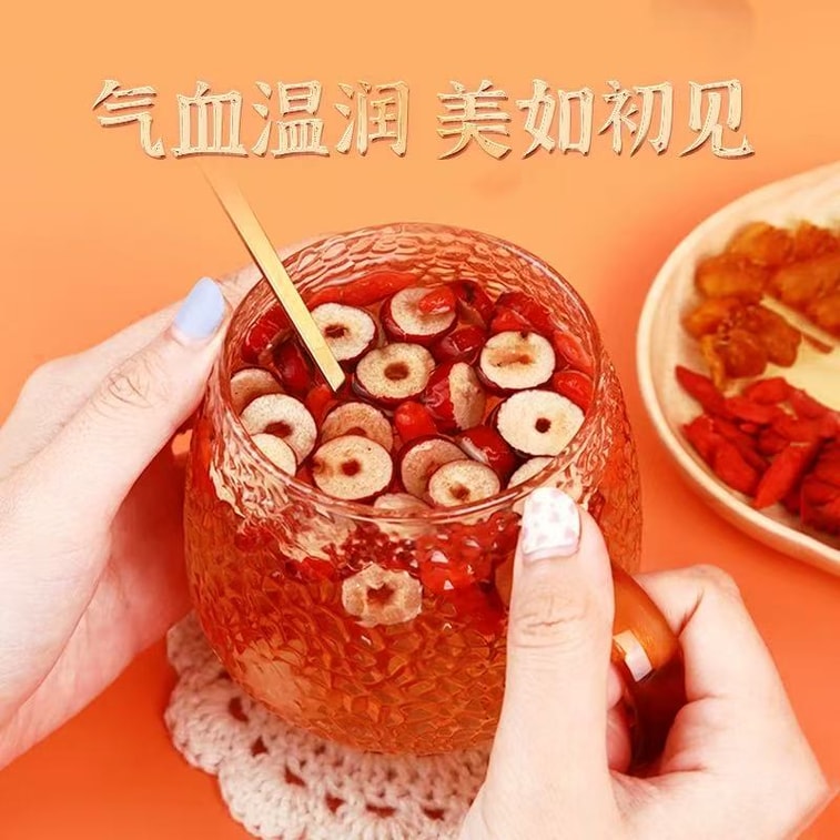 聚广德 【補氣養血 喝出紅潤好氣色】桂圓紅棗枸杞茶 獨立包裝15包 90g【補心脾 益氣血 養血安神 助睡眠 滋補肝腎 明目 溫和滋補 】 3