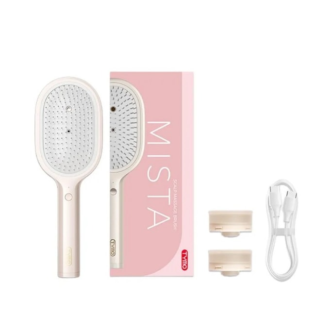 【香港直送】 TYMO HC130 アロマミストヘアアイロン キャンディピンク*1+マグネット式アロマカプセル*2 乾湿両用