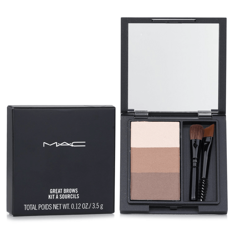 香港直送】MAC プロフェッショナルアイブロウパウダーセット # トープ 3.5g/0.12oz - Yami