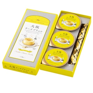 【日本直郵】 日本 OMOCHI神戶 大阪限定 起司蛋糕口味 3個入、