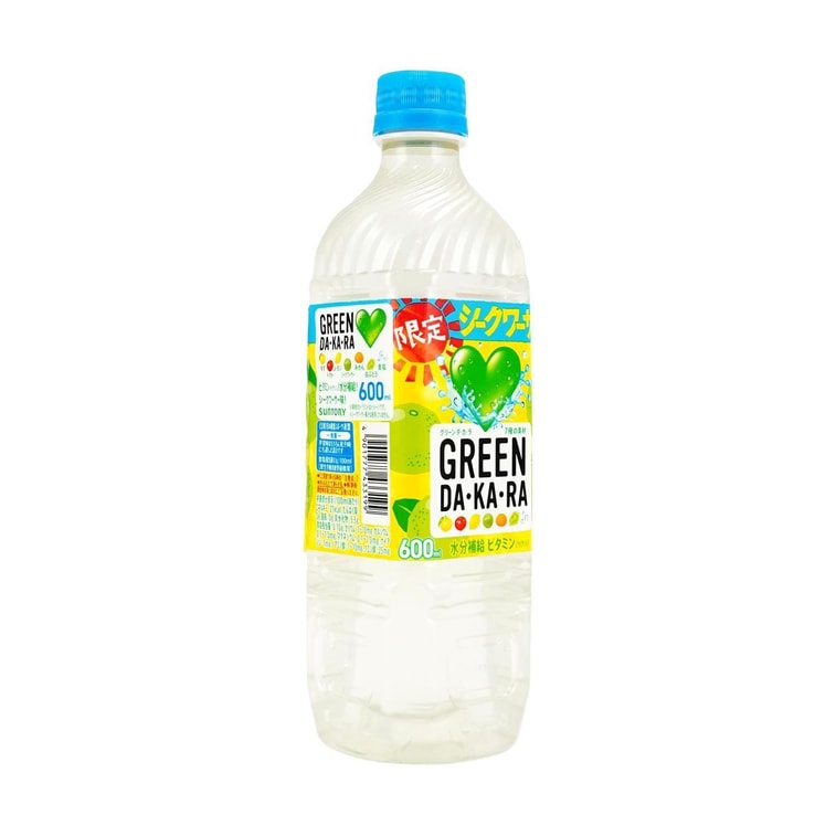 GREEN DAKARA スポーツドリンク シークヮーサー風味 20.2 fl oz 4