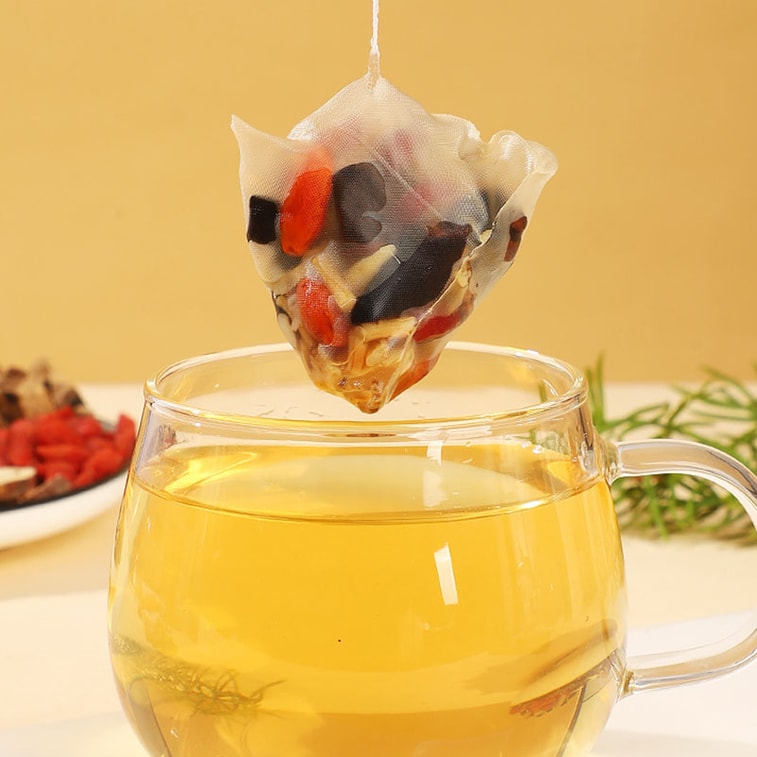 【Canada Direct Mail】 Sifanda Codonopsis & American Ginseng & Ganoderma Tea - 75g (15 bags x 5g) Herbal Blend Substitute Tea, Daily Brewed Drink, Office Essential, Mild Nourishing Herbal Tea Vitality Conditioning Tea 6