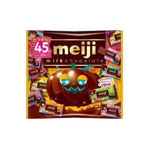 日本直送：明治 ハロウィンミルクチョコレート（ビッグパック）180g