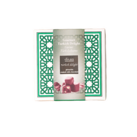 Chocolate Coated Turkish Delight Pistachio 100g(9pcs)