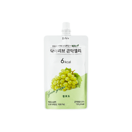 Konjac Drink Green Grape Flavor Low Calories Drink 150g