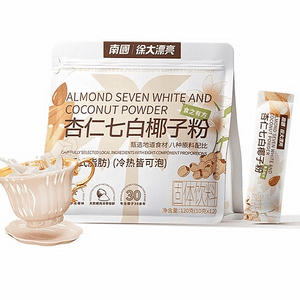 [설날 필수품] 중국 남부 [미용 및 피부 영양] 아몬드, 칠백호두 분말 120g, 복령, 마, 연자 영양 분말