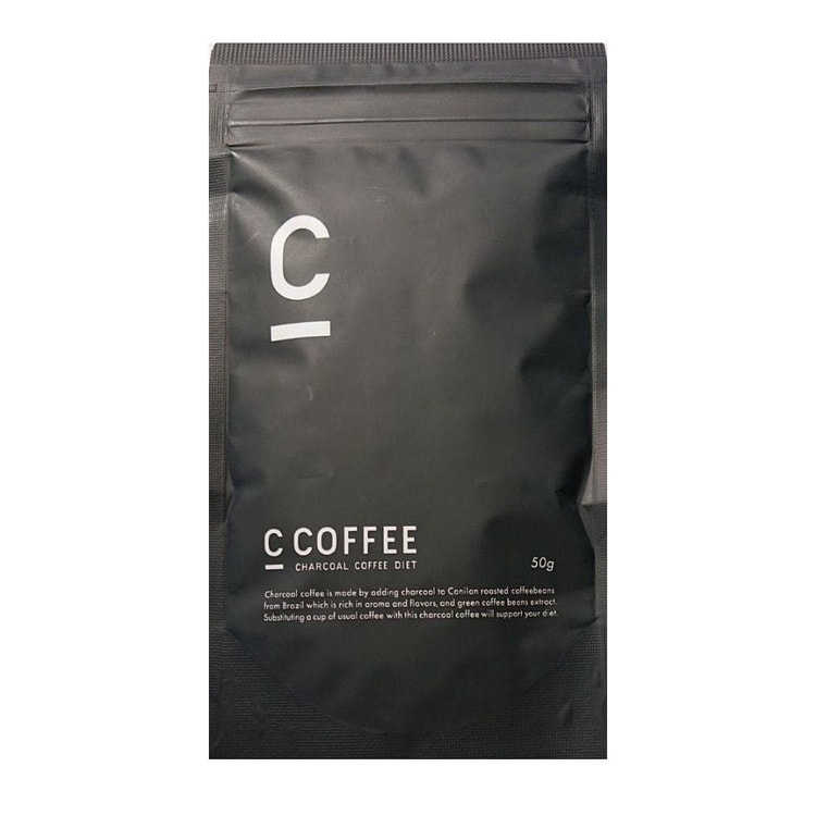 【日本直邮】最新日本超人气减肥美体咖啡 C COFFEE 含碳减肥咖啡 50g