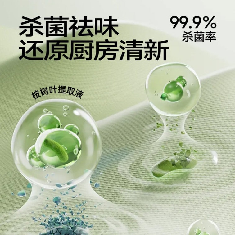 Range Hood Oil Tray Protective Film, Built-in Cleaner, Grease Absorbent, Antibacterial, 3 Pcs 5