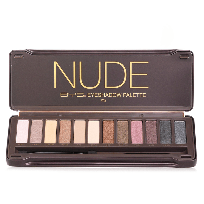 Eyeshadow Palette (12x Eyeshadow, 2x Applicator) - Nude 12g/0.42oz