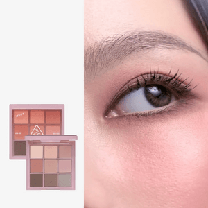 Multi Eye Color Palette, # New Neutrals, 0.28 oz Matte Universally Flattering Nude Pink-Brown Fig