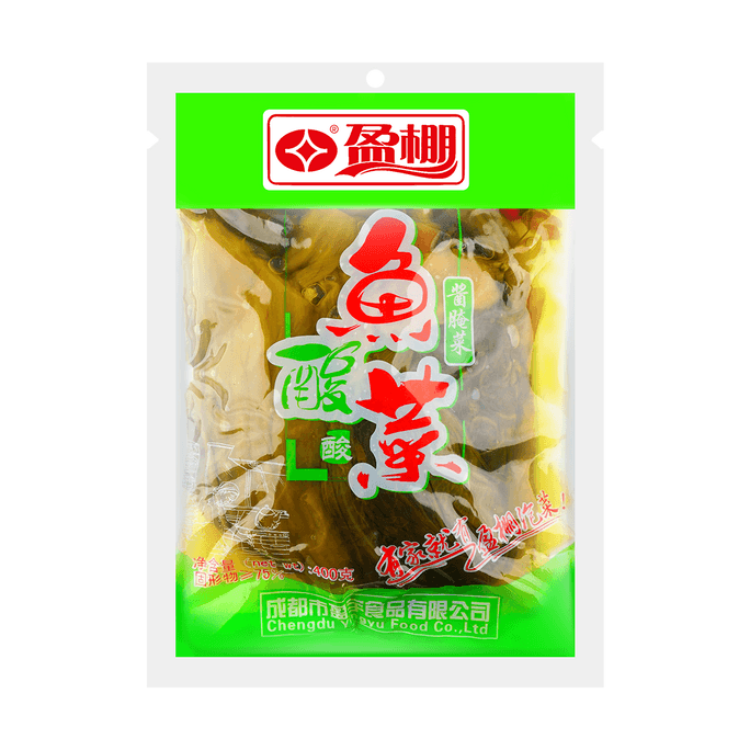 盈棚 魚酸菜 醬醃菜泡菜 400g
