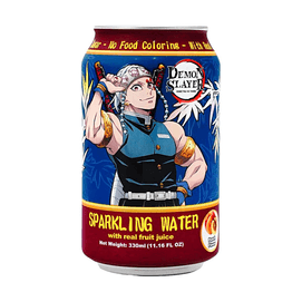 Sparkling Water Peach Flavor 11.16 fl oz【Demon Slayer Edition】