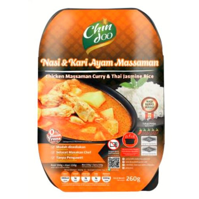 Chicken Massaman Curry & Thai Jasmine Rice 260g