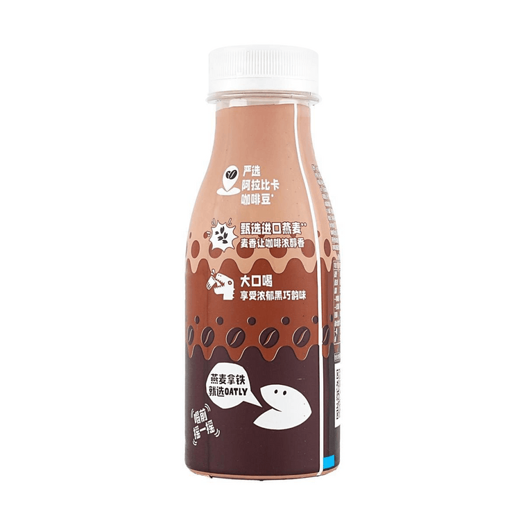 OATLY噢麦力 黑巧风味燕麦拿铁 低糖咖啡 252ml 4