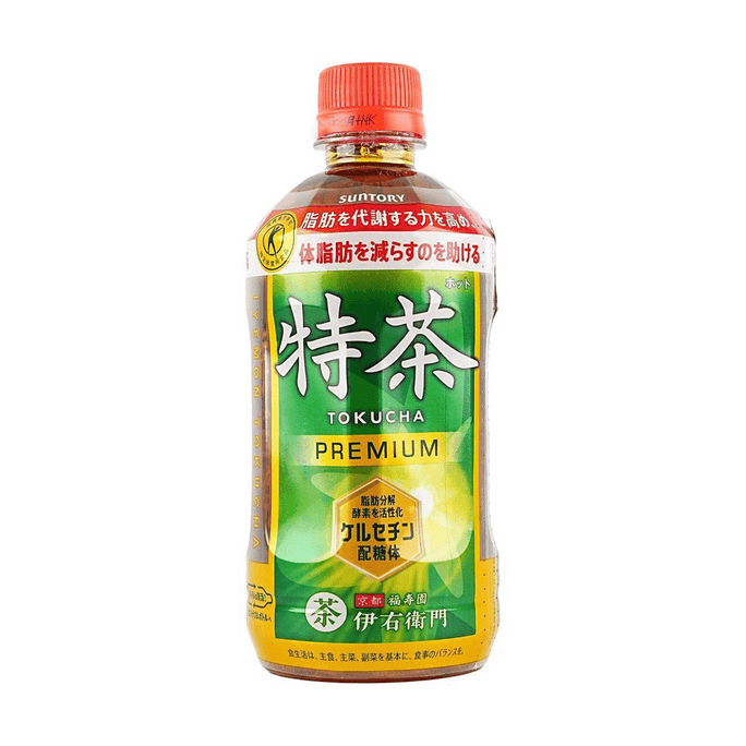 日本SUNTORY三得利 伊右卫门  特茶 保健绿茶 500ml【分解油脂 消水肿】【减脂人/火锅大餐解腻必备】