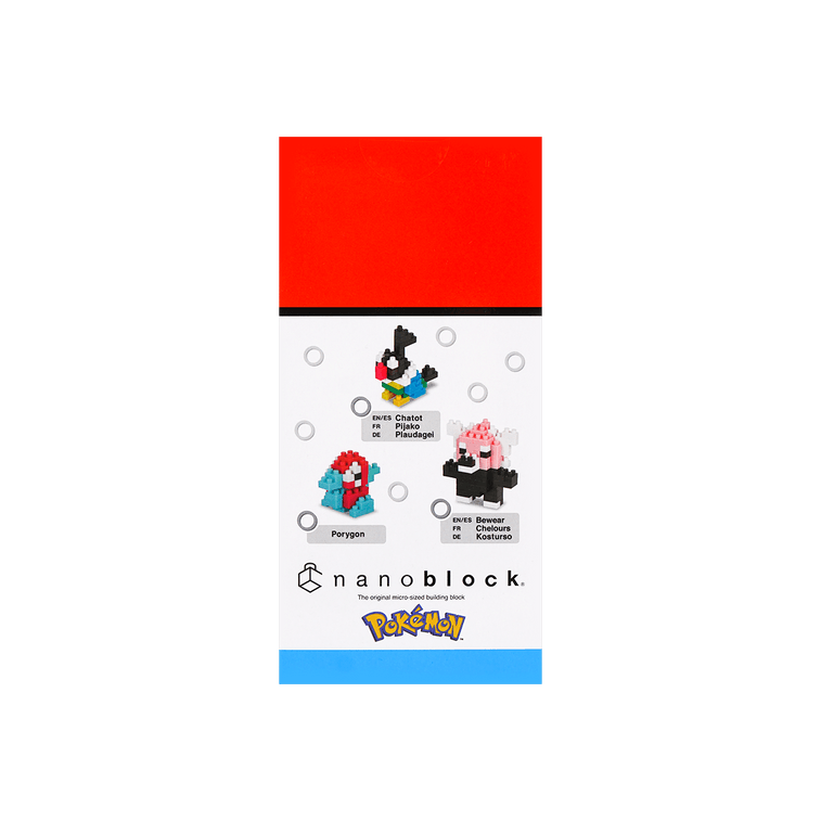 NANOBLOCK ミニナノシリーズ ポケモンタイプ ノーマルセット ビルディングブロック ブラインドボックス 12