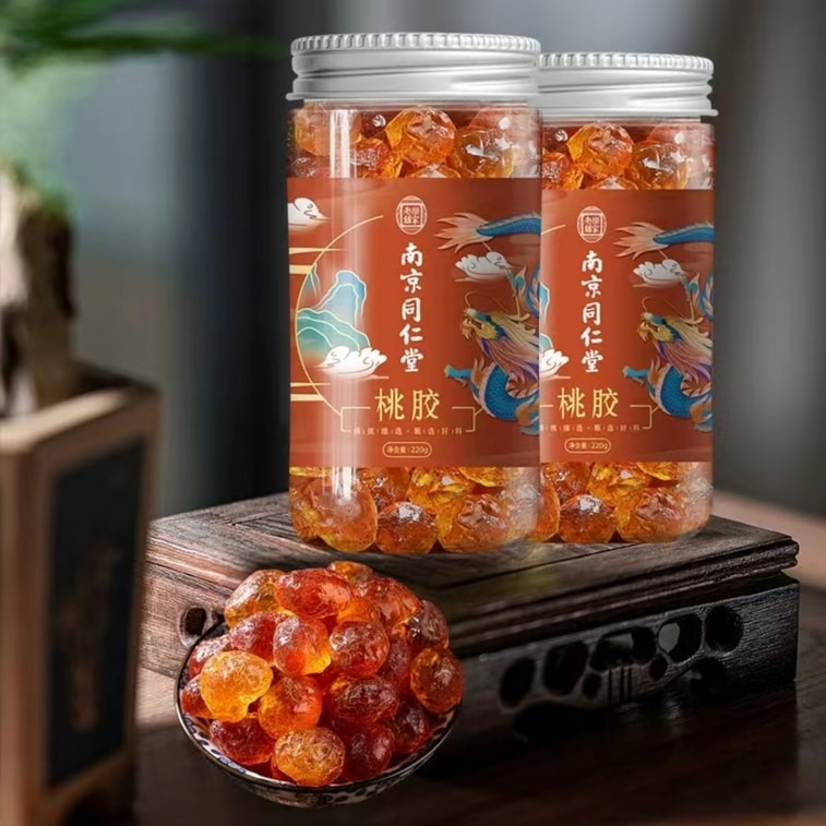  Peach Gum 1 Bottle 220g 5