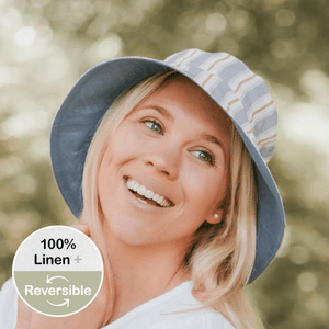 美國 MOM LOVES ME 女士50+度假者雙面太陽帽 - / 碼