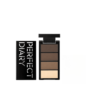 Four-Color Eyebrow Powder: Natural And Non-Fading Eyebrow Powder 3.9g*1 Box