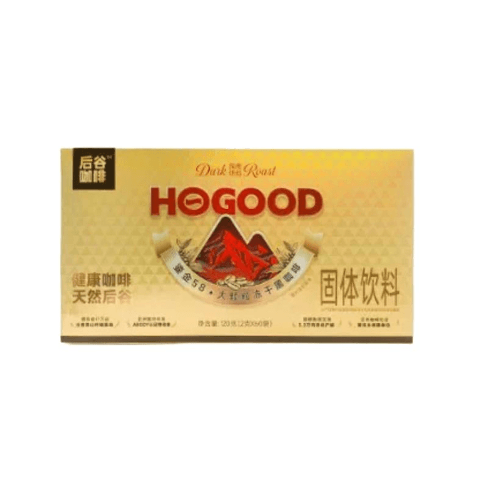 【中国直邮】 美国 中国城超市 中国后谷 冻干咖啡 120g*1盒装