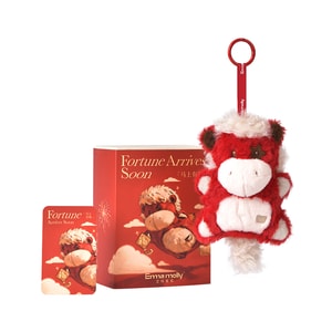 Lucky Horse Fortune Bean Scented Plush Pendant - 1 pc (Year of the Horse Blessing)