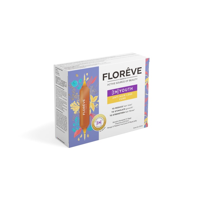 FLOREVE [IN] YOUTH Anti-Hair Loss Treatment 14 vials/box
