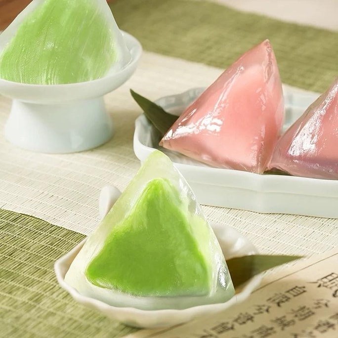 Matcha Bird's Nest Flavor Zongzi Rice Dumpling 2.1 oz
