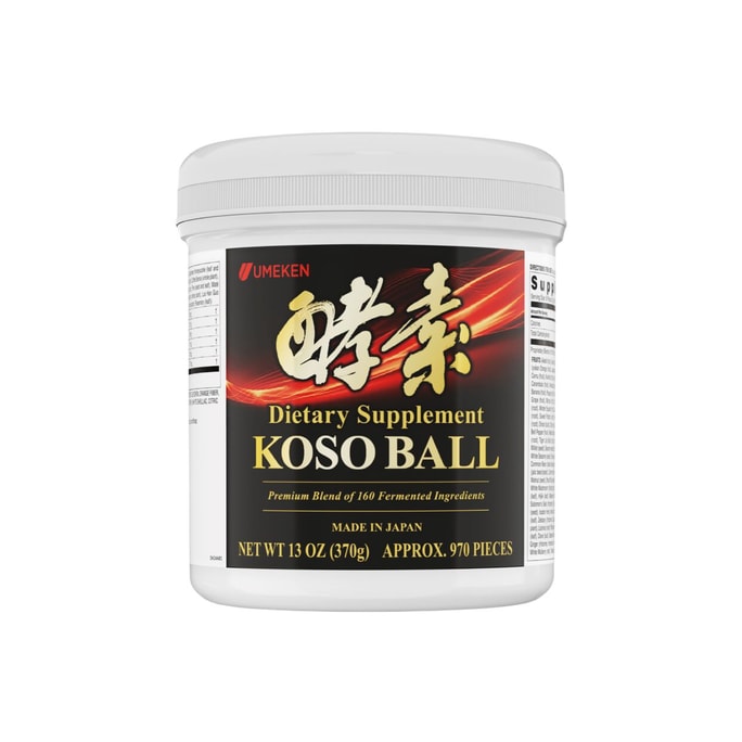 【Made in 】 Koso Ball 370g / Enzyme Supplement/ Gut&Digestive Health/ Metabolism Boost/ Constipation Relief