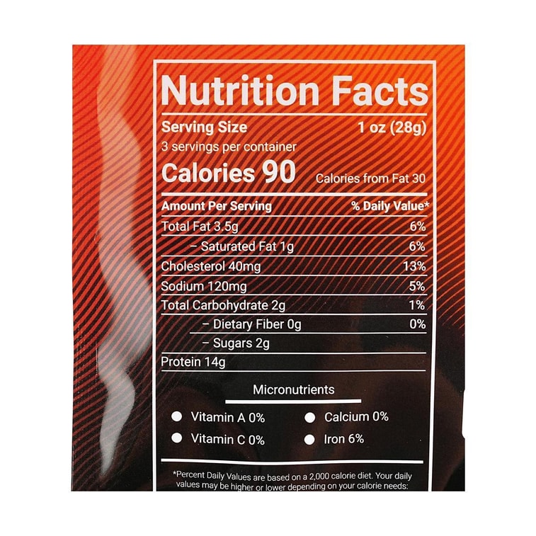米宝 真牛厚切牛肉干 原味+辣味 85g*2包【2种口味组合装】 【USDA认证】【100%原切牛肉 浓郁肉香】【低卡高蛋白健康零食】 5