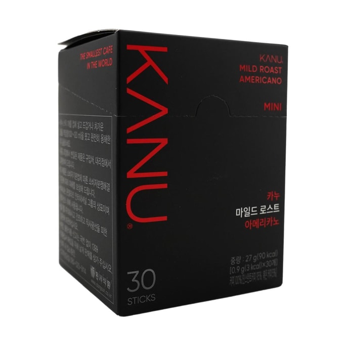 Kanu Mild Roast Americano 0.9g*30sticks