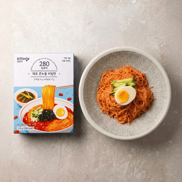 Zero Calorie Corn Noodles, Classic Korean Bibim Flavor, 3.77 oz【Sweet & Tangy Refreshing】【0-Carb】【Olive Young/ Twelve】