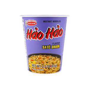 Hao Hao Instant Noodles ,Sate Onion Flavor, 2.3 oz