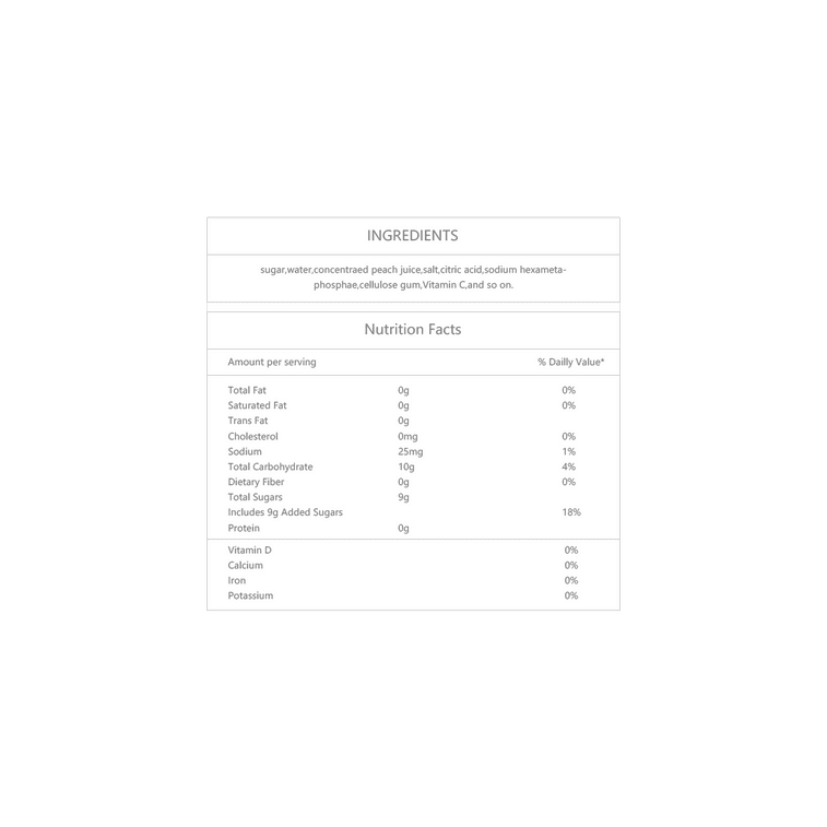 康師傅 水蜜桃 水果果汁飲料 500ml 8