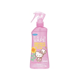 【日本直邮】Fumakilla VAPE未来驱蚊水长效防蚊虫户外便携儿童防叮咬喷雾 hello Kitty 粉色蜜桃香 200ml