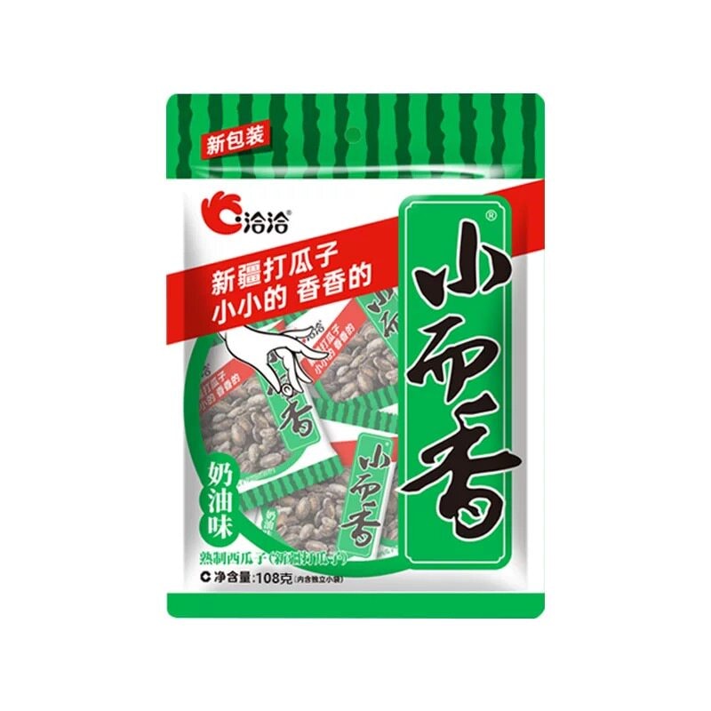 洽洽新疆打瓜子小而香西瓜子(奶油味) 108克奶油味- 亚米