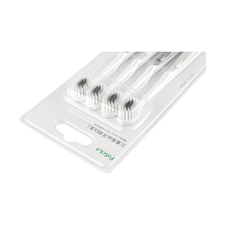 Wide Head Premium Soft Bristle Toothbrush Gum Protecting Toothbrush 4 PCS/Set 6