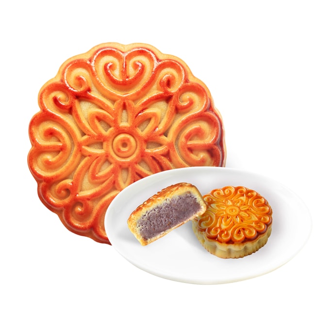 【中秋限定新口味!】恩点 乳酪芋泥月饼 80g 【芋泥控狂喜】