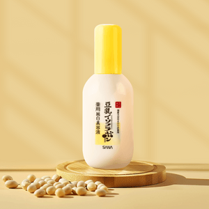 日本SANA莎娜 豆乳药用纯白美白精华 保湿提亮 含VC诱导体 100ml