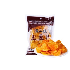 Dian Erwa Spicy Potato Chips  A Guizhou  Casual Snack  Total Weight 50g*6Bag