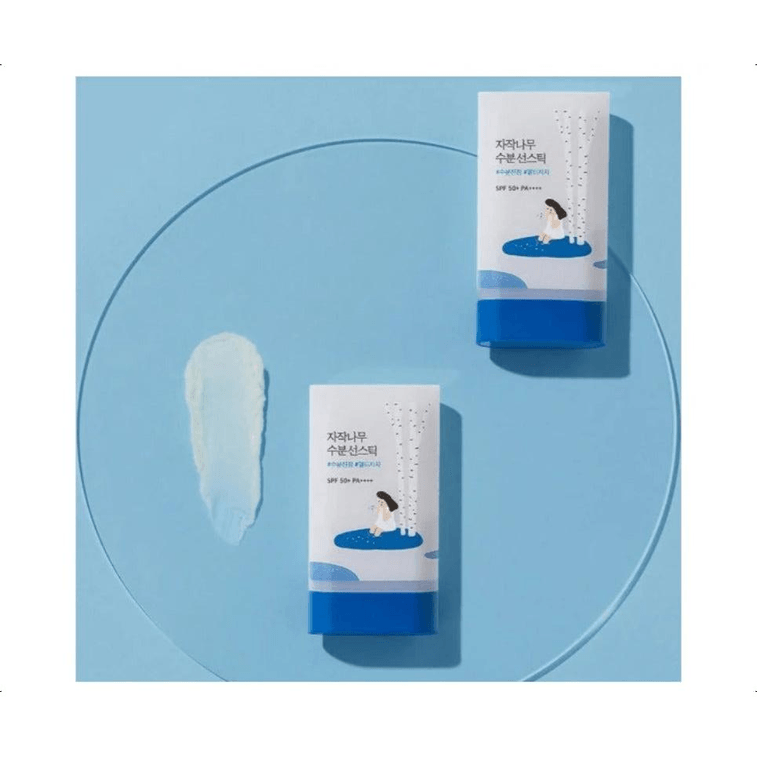 【韩国直邮】 韩国 ROUND LAB柔恩莱 柔恩莱 桦树保湿防晒棒 SPF 50+ PA++++ 19g 5