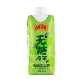 王老吉 無糖涼茶 植物飲料 330ml【食​​材乾淨】【清爽降火】