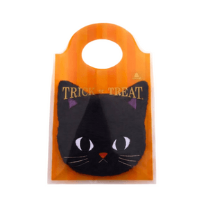 Halloween Limited Edition: Black Cat Gift Bag With Candy & Chocolate – 10-Piece Set (Includes A Small Bonus Bag)