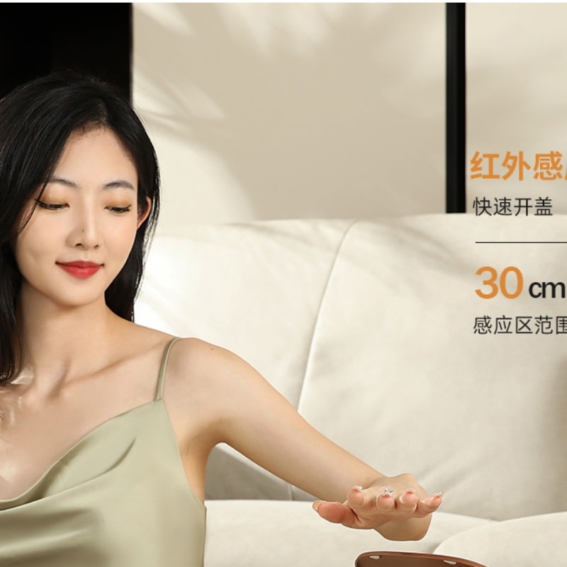 【中国直邮】 日本 LINE FRIENDS 智能垃圾桶 带感应布朗熊 16L