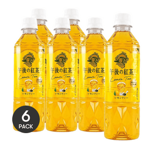 日本KIRIN 午后红茶 柠檬红茶饮料 500ml *6【6份超值装】